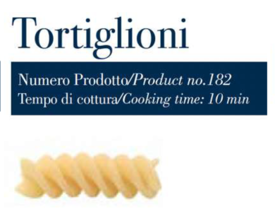 Pasta de Gragnano Tortiglione Di Martino